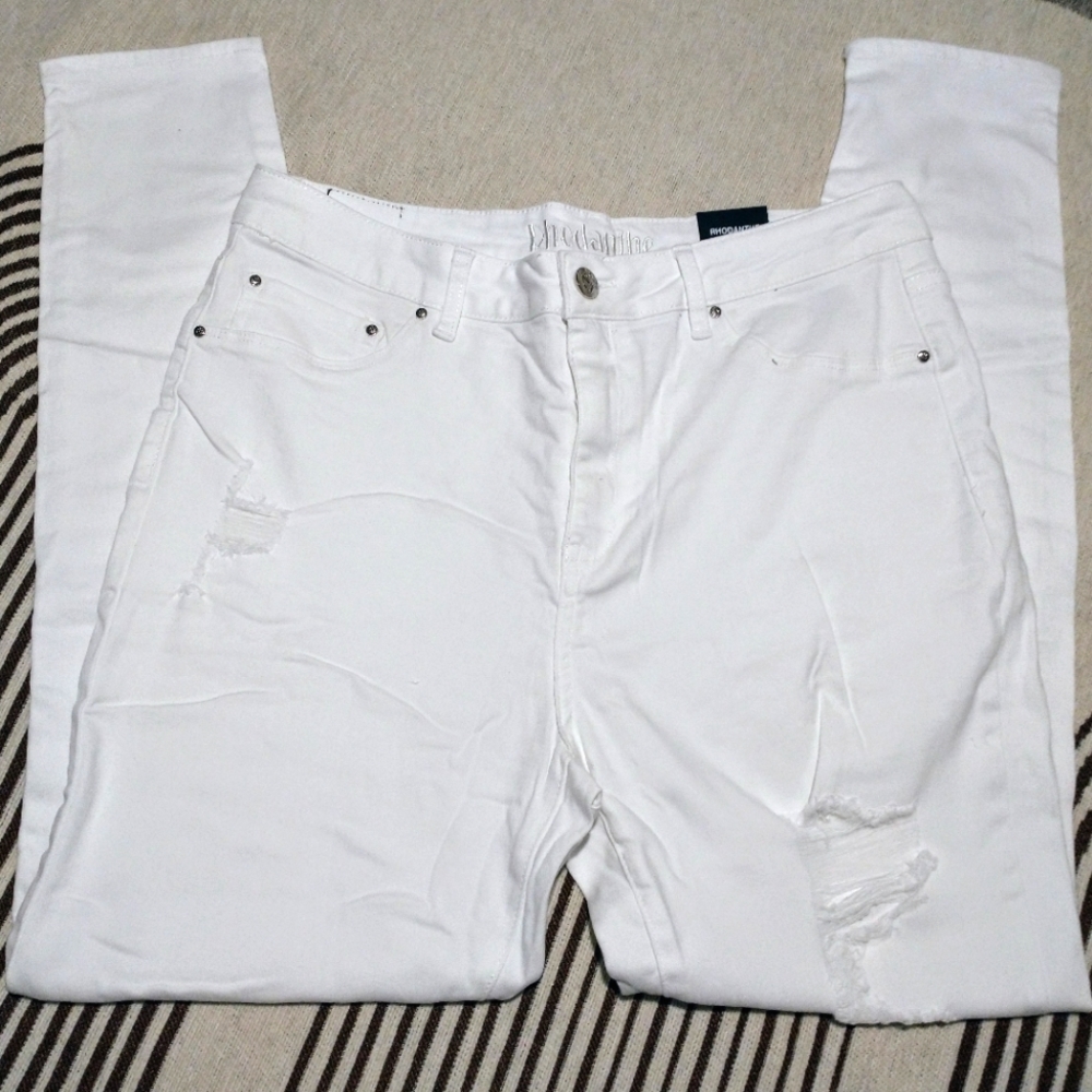 Rhodanthe Super Skinny Jean, 14/16 White